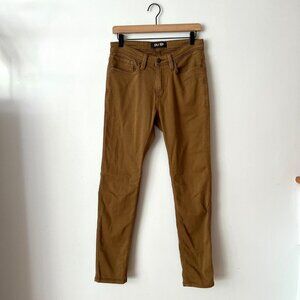 DU/ER No Sweat Slim Fit Pants Tobacco Brown Men's Size 30x32